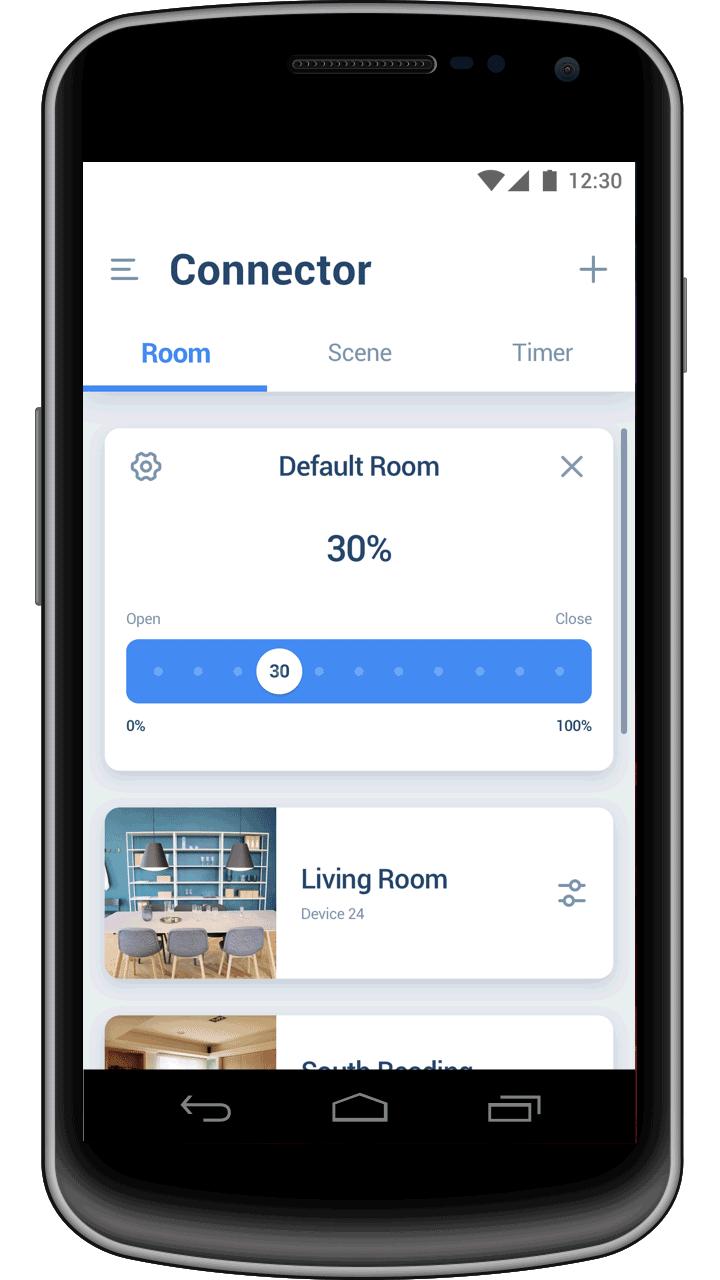 Приложение Сonnector Dooya Wifi