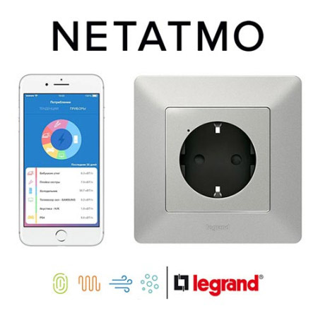 Приложение для управления шторами от Legrand Netatmo