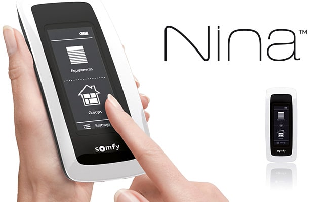 Устройство-пульт NINA от Somfy Устройство-пульт NINA от Somfy для управления жалюзи