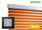 Шторы-плиссе COSIFLOR на SOMFY и DOOYA